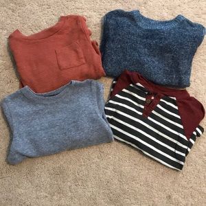Bundle of 4 Cat & Jack Sweaters